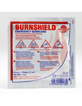 Burnshield dressing 10x10cm Dressings